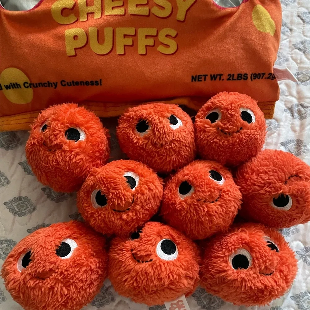 Yummy World Cheesy Puffs Plush - Picture 4 of 6